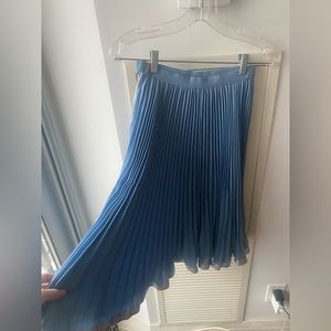 FINAL SALE - Pleated midi vintage skirt